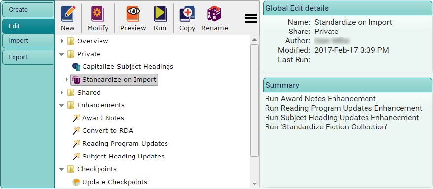 BestMARC Edit Tab