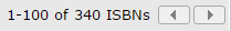 ISBNs