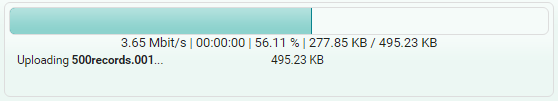 Uploading